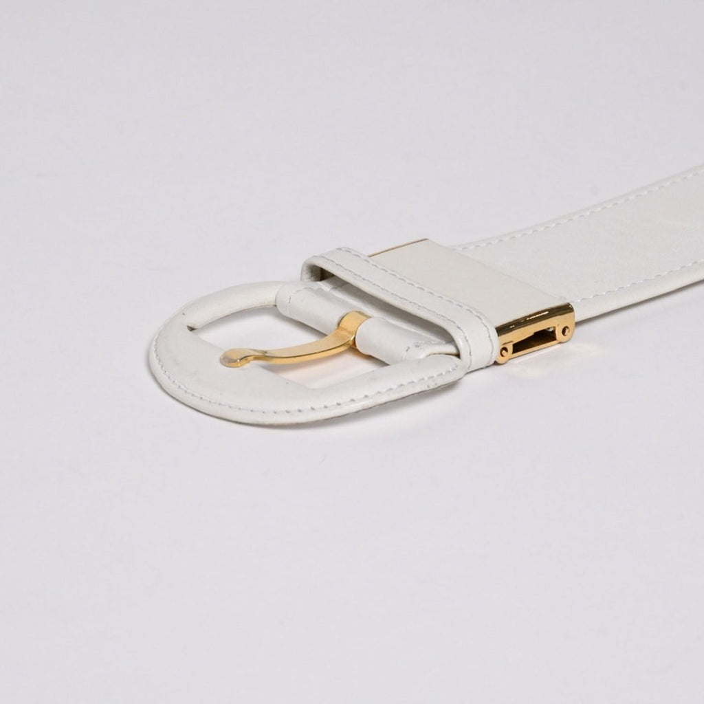 Dior CD Belt Buckle White Gold — view 4
