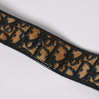 Dior Oblique Trotter CD Belt Buckle Navy Gold — view 8