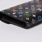 Louis Vuitton Takashi Murakami Monogram Multicolor Portefeuille Trifold Wallet — view 8