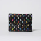 Louis Vuitton Takashi Murakami Monogram Multicolor Portefeuille Trifold Wallet