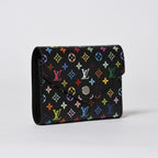Louis Vuitton Takashi Murakami Monogram Multicolor Portefeuille Trifold Wallet — view 3