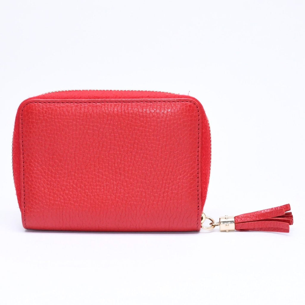 Gucci Soho Fringe Compact Wallet Coin Purse Leather — view 2