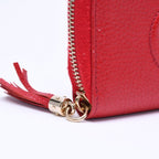 Gucci Soho Fringe Compact Wallet Coin Purse Leather — view 8