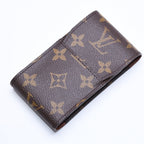 Louis Vuitton Monogram Etui Cigarette Case Brown — view 3