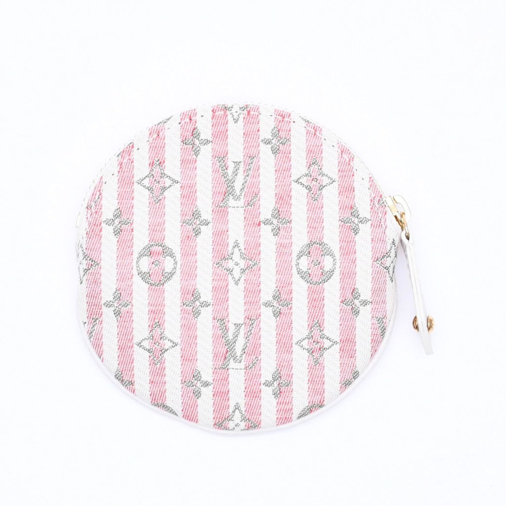 Louis Vuitton Monogram Mini Orchid Croisette Porte Monnaie Rond Coin Purse Case — view 2