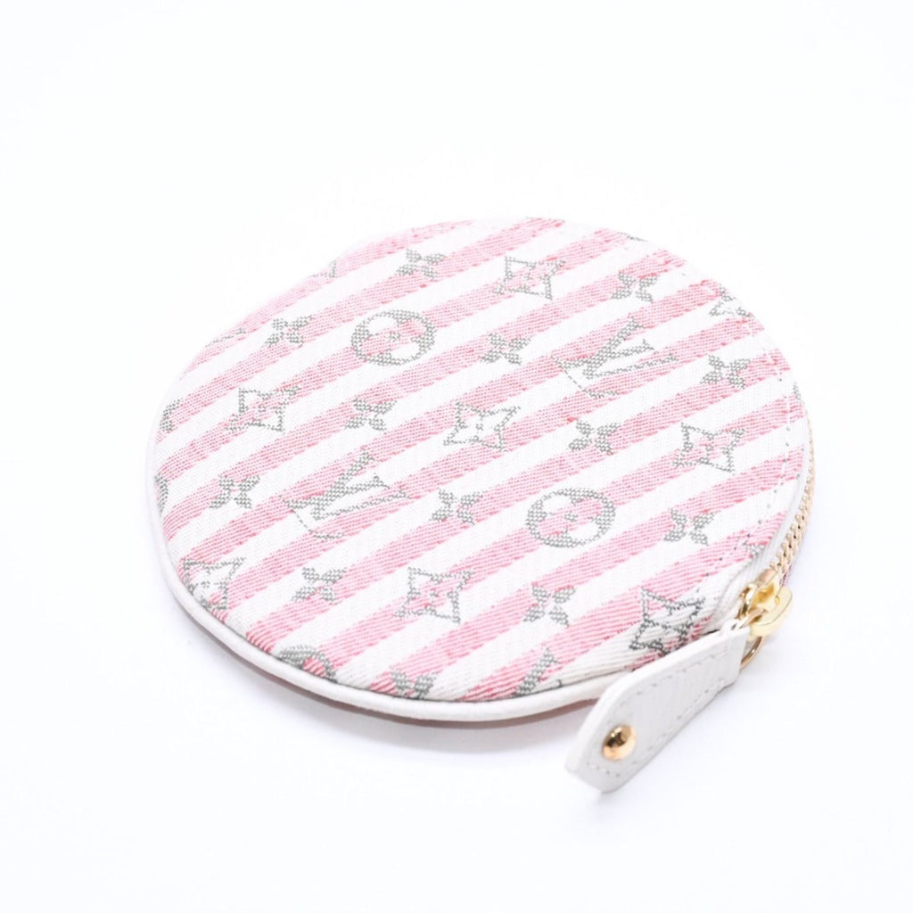 Louis Vuitton Monogram Mini Orchid Croisette Porte Monnaie Rond Coin Purse Case — view 4