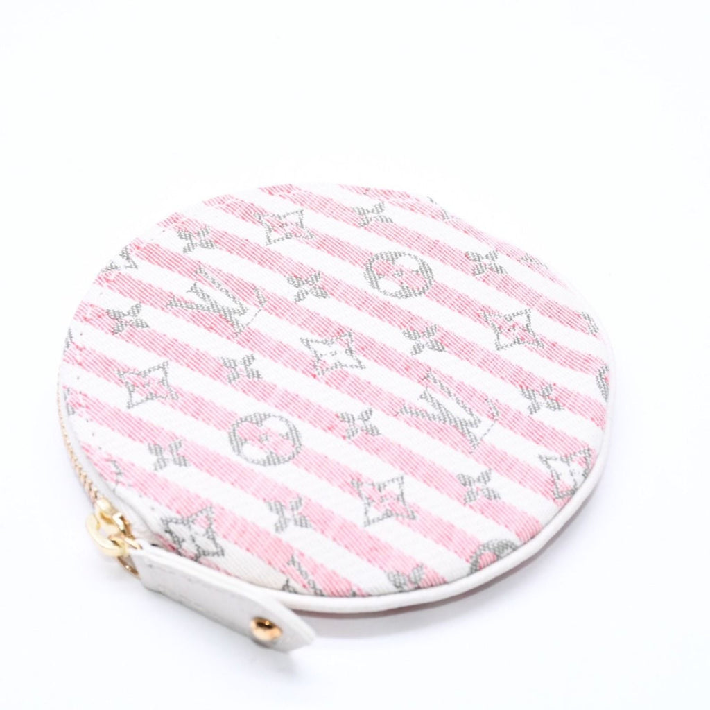 Louis Vuitton Monogram Mini Orchid Croisette Porte Monnaie Rond Coin Purse Case — view 5