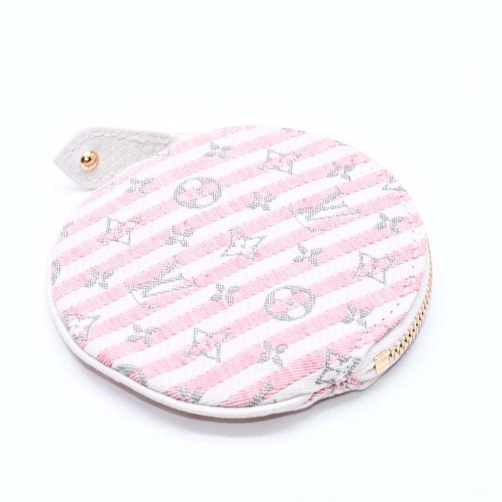 Louis Vuitton Monogram Mini Orchid Croisette Porte Monnaie Rond Coin Purse Case — view 6