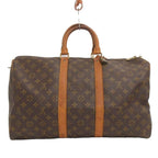 Louis Vuitton Keepall 45 Boston Bag Monogram Brown — view 3