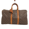 Louis Vuitton Keepall 45 Boston Bag Monogram Brown