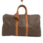 Louis Vuitton Keepall 45 Boston Bag Monogram Brown