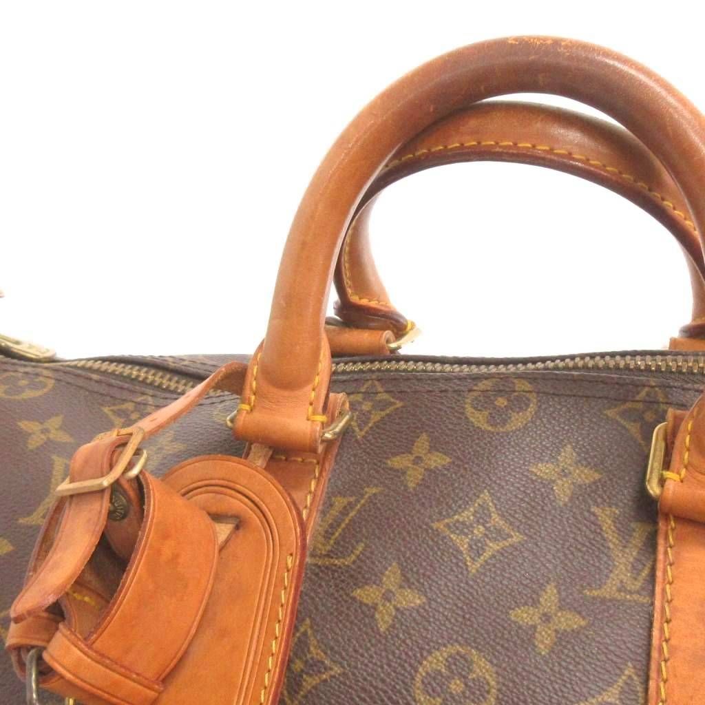 Louis Vuitton Keepall 45 Boston Bag Monogram Brown — view 8