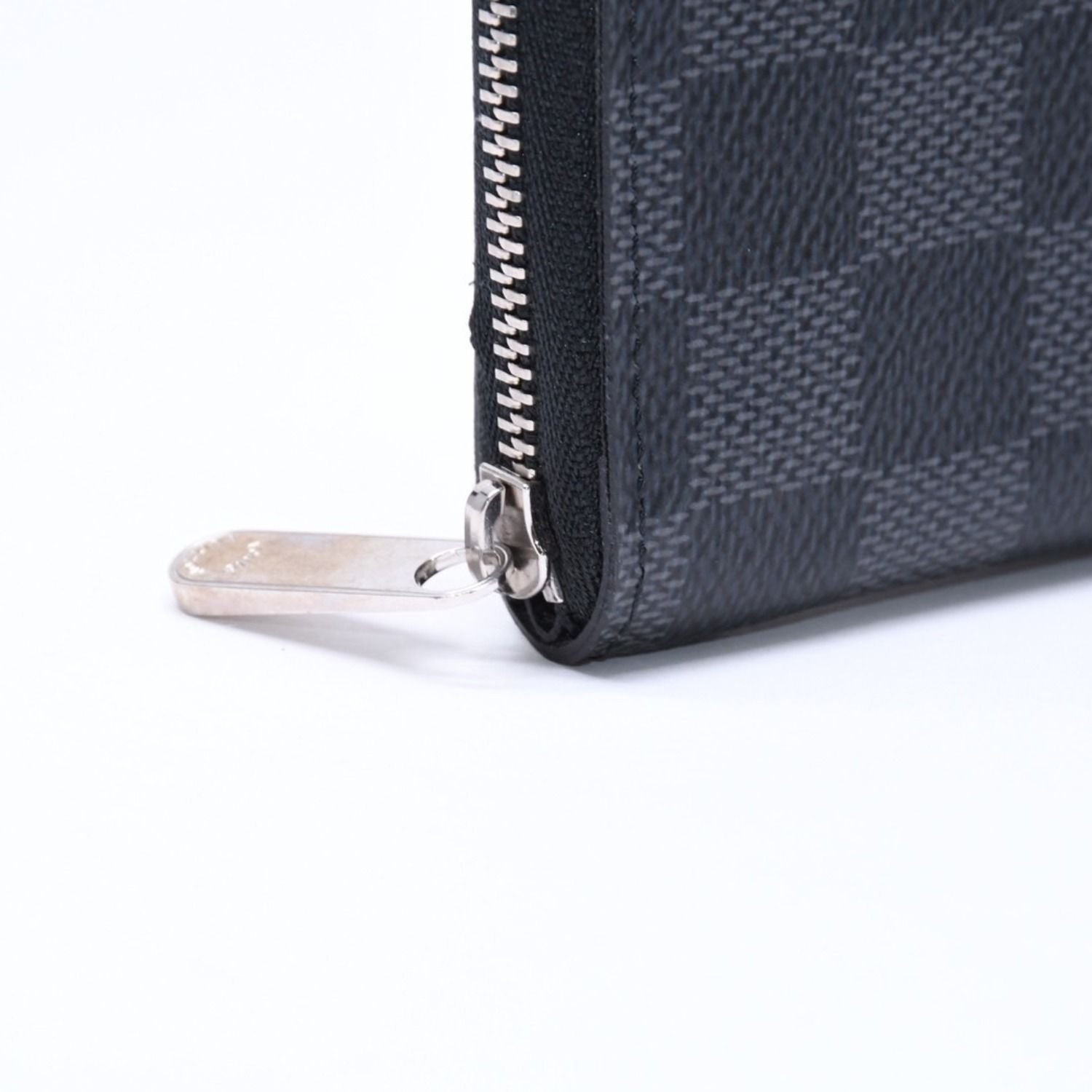 Louis Vuitton Wallet Zippy Coin Purse Card Case Mini Damier Graphite — view 8