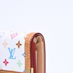 Louis Vuitton Porte Monnaie Plastic Coin Purse Monogram Multicolor White — view 7