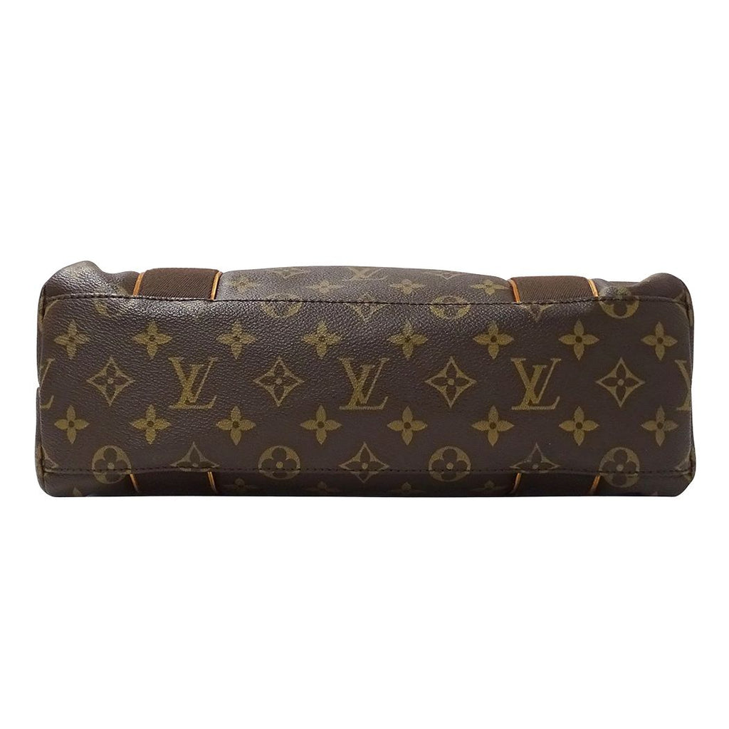 Louis Vuitton Monogram Tote Bag Cabas Beaubourg Brown — view 3