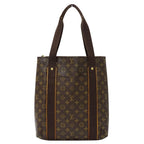 Louis Vuitton Monogram Tote Bag Cabas Beaubourg Brown