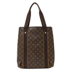 Louis Vuitton Monogram Tote Bag Cabas Beaubourg Brown — view 2
