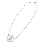 Chanel CC Circle Pendant Included Metal Gold — view 4