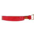 Louis Vuitton Ceinture Vernis Monogram Belt Logo Eyelet All Over Pattern 32 80 — view 4