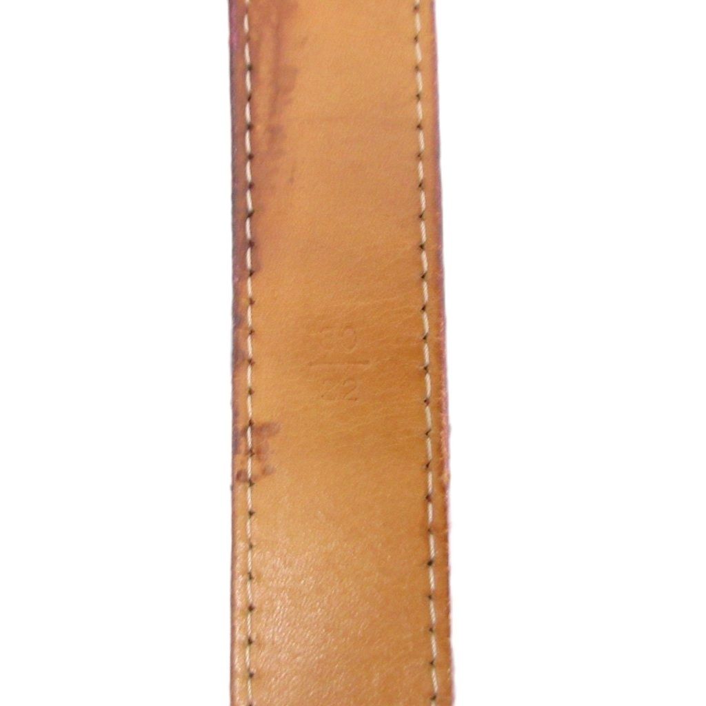 Louis Vuitton Ceinture Vernis Monogram Belt Logo Eyelet All Over Pattern 32 80 — view 7