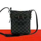 Loewe Anagram Pattern Logo Embossed Leather Shoulder Bag Crossbody Pochette