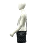 Loewe Anagram Pattern Logo Embossed Leather Shoulder Bag Crossbody Pochette — view 2