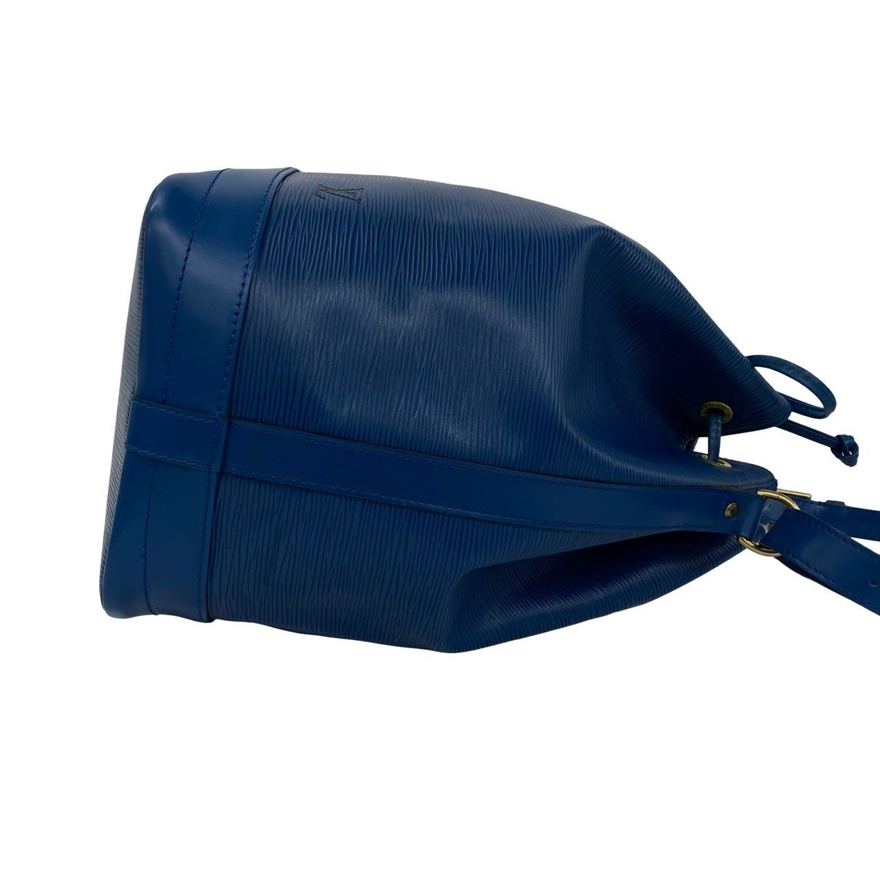 Louis Vuitton Vintage Noe Epi Leather Drawstring Shoulder Bag Cross Toledo Blue — view 6