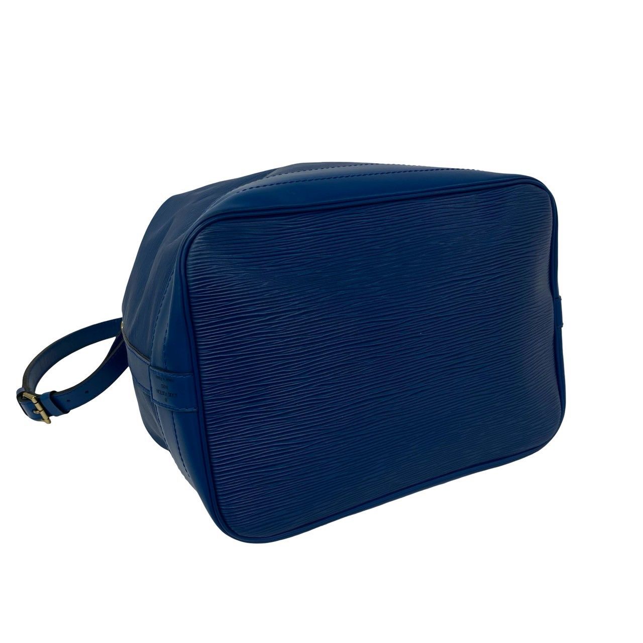 Louis Vuitton Vintage Noe Epi Leather Drawstring Shoulder Bag Cross Toledo Blue — view 7