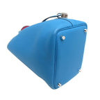Hermes Tote Bag Blue — view 3