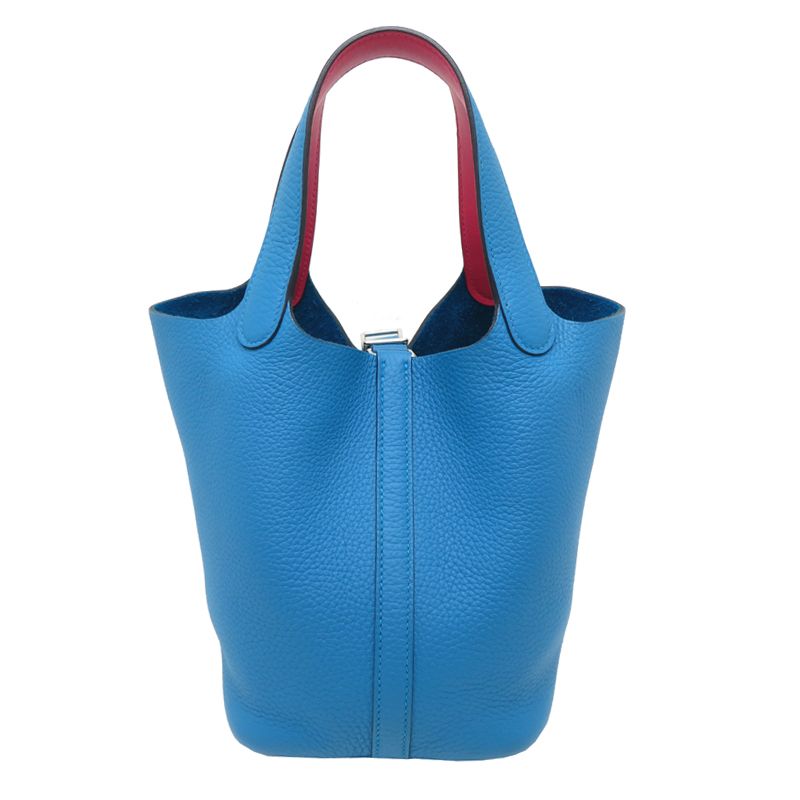 Hermes Tote Bag Blue — view 2