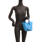 Hermes Tote Bag Blue — view 8