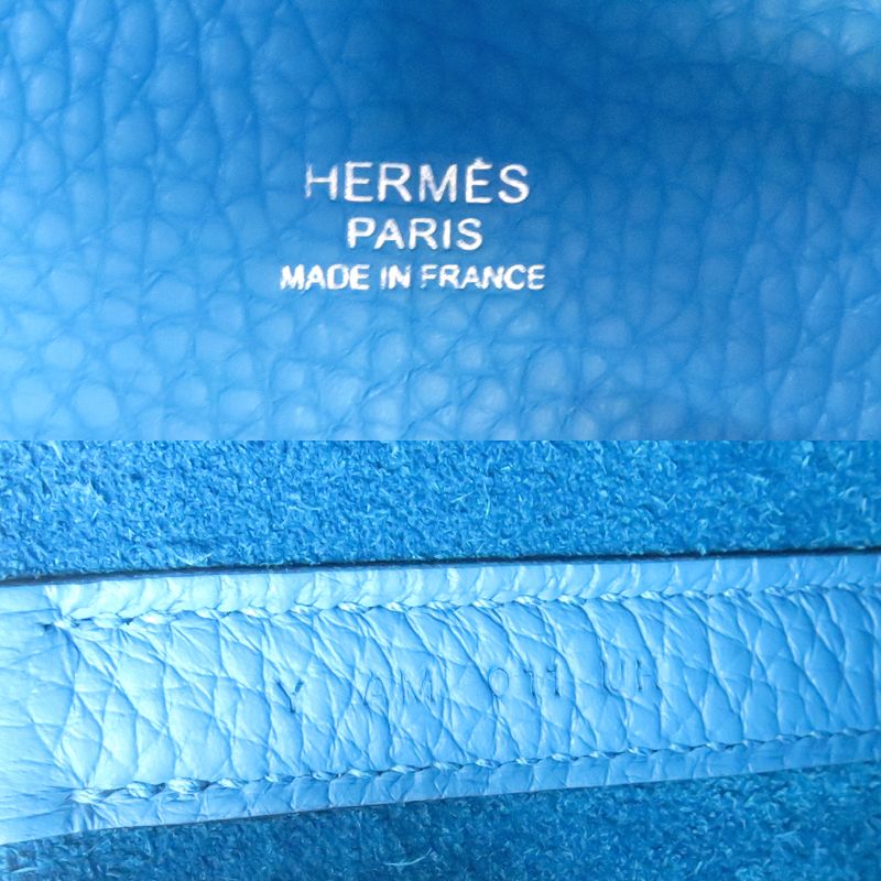 Hermes Tote Bag Blue — view 7