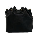Louis Vuitton Vintage Petit Noe Epi Leather Drawstring Shoulder Bag Cross Noir — view 3