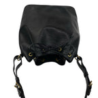Louis Vuitton Vintage Petit Noe Epi Leather Drawstring Shoulder Bag Cross Noir — view 4