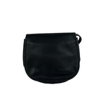 Dior Vintage CD Logo Leather Shoulder Bag Pochette Black — view 3