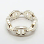 Hermes Heaven Chaine D'ancre Enchainee Ring PM Small 51 Silver — view 5