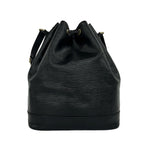 Louis Vuitton Vintage Noe Epi Leather Shoulder Bag Tote Noir — view 3