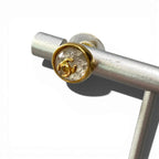 Chanel @ Vintage CC Logo Small Pierced Earring — view 4