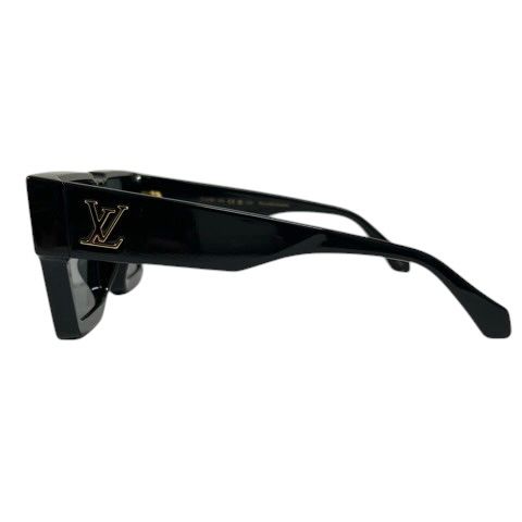 Louis Vuitton Sunglasses Eyewear Cyclone Monogram Flower Swarovski Black — view 5