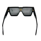Louis Vuitton Sunglasses Eyewear Cyclone Monogram Flower Swarovski Black — view 4