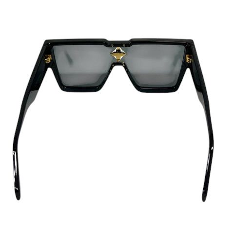 Louis Vuitton Sunglasses Eyewear Cyclone Monogram Flower Swarovski Black — view 4