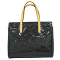 Louis Vuitton LV Catalina BB Vernis Leather Handle Grand Blue Bag Vintage