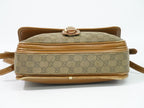Gucci GG Supreme Shoulder Bag Pochette Brown Vintage — view 3