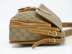 Gucci GG Supreme Shoulder Bag Pochette Brown Vintage — view 4