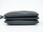 Celine Trio Small Shoulder Bag Pochette Leather Black Vintage — view 3