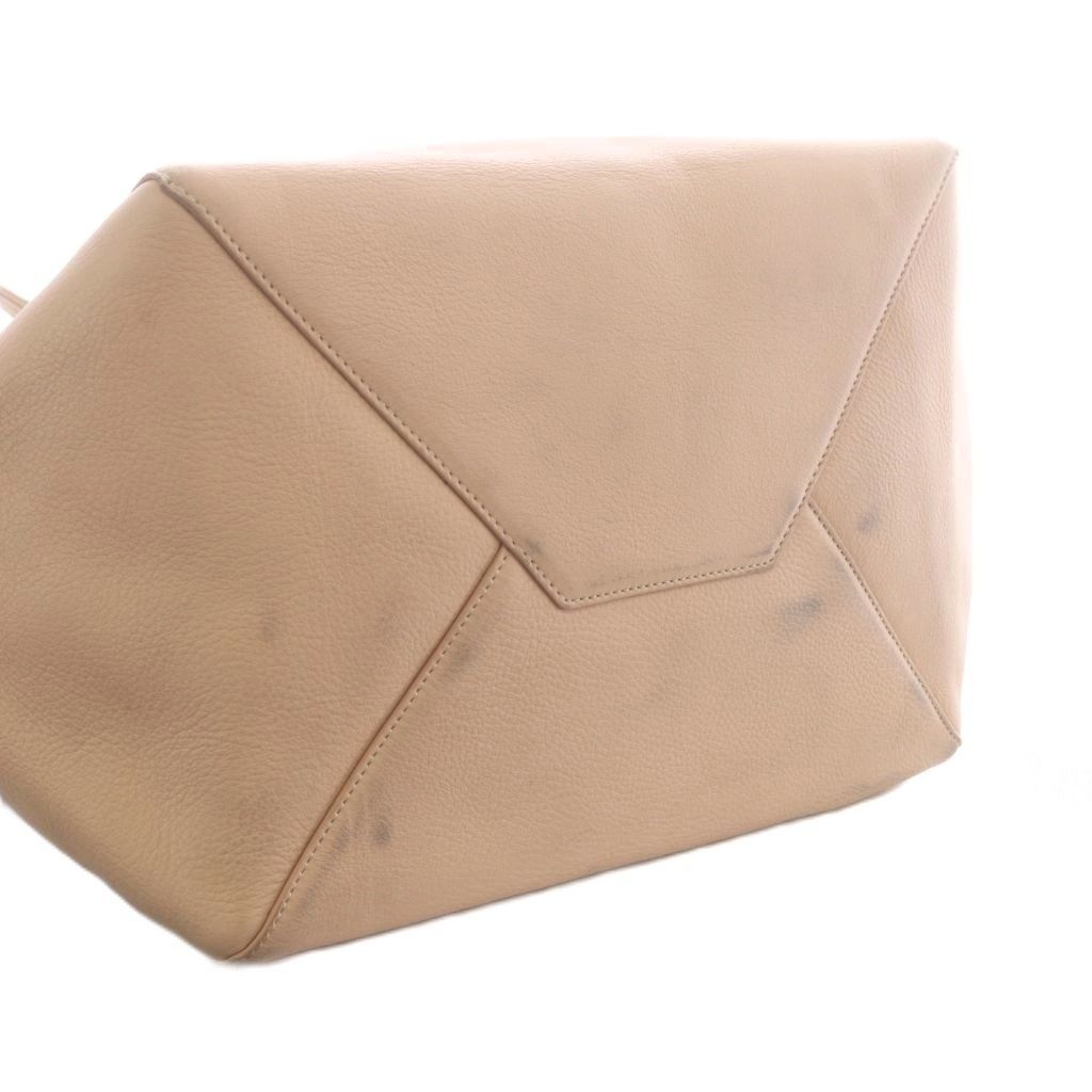 Celine Cabas Phantom Tote Handbag Leather Beige — view 6