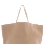 Celine Cabas Phantom Tote Handbag Leather Beige — view 3