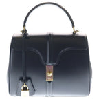 Celine Small 16 Saise Shoulder Bag Calfskin Leather Gold Black