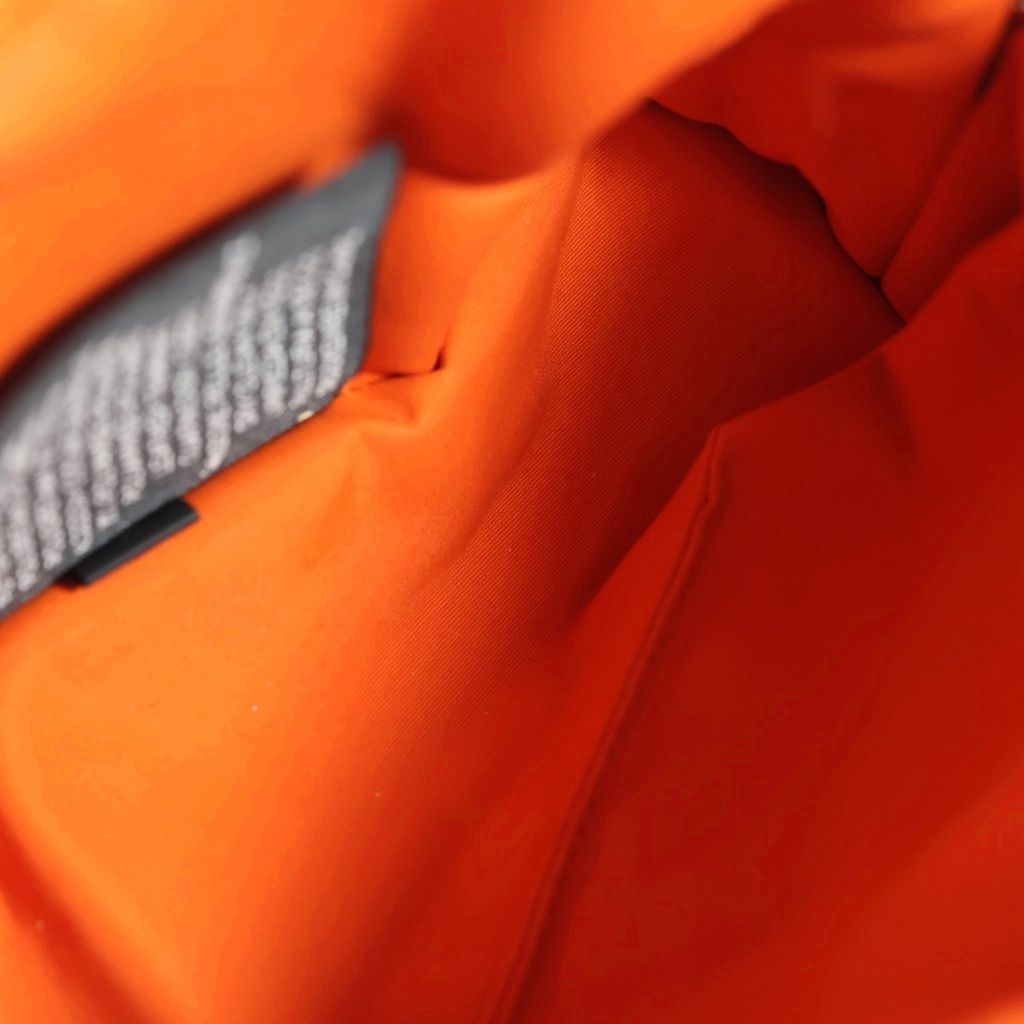 Hermes Bolide Canvas Pouch Mini Orange — view 8