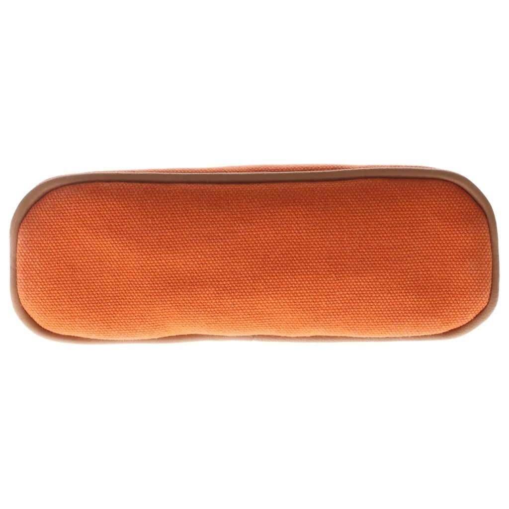 Hermes Bolide Canvas Pouch Mini Orange — view 4